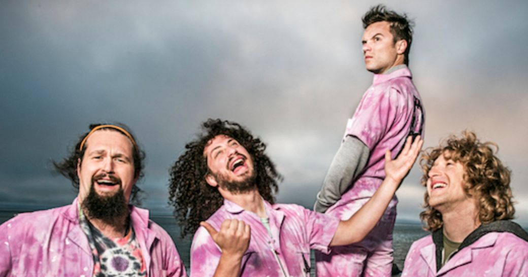 Pigeons Playing Ping Pong